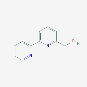 molecular formula C11H10N2O B13982500 [2,2'-Bipyridin]-6-ylmethanol 