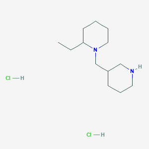 2-Ethyl-1-(3-piperidinylmethyl)piperidine dihydrochloride