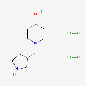 1-(3-Pyrrolidinylmethyl)-4-piperidinol dihydrochloride