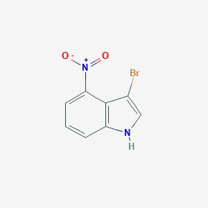 molecular formula C8H5BrN2O2 B139827 3-溴-4-硝基-1H-吲哚 CAS No. 126807-08-7