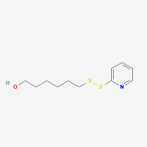 6-(Pyridin-2-yldisulfanyl)hexan-1-ol