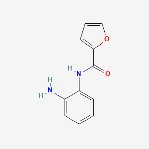 molecular formula C11H10N2O2 B13982933 N-(2-aminophenyl)furan-2-carboxamide CAS No. 436089-32-6