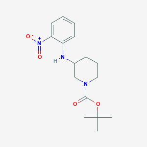 Tert-butyl 3-[(2-nitrophenyl)amino]piperidine-1-carboxylate