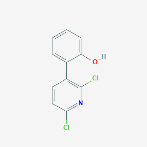 2-(2,6-Dichloropyridin-3-yl)phenol