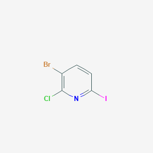 3-Bromo-2-chloro-6-iodopyridine