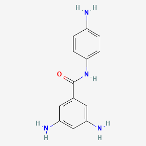 3,5-diamino-N-(4-aminophenyl)benzamide