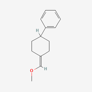 4-Phenyl-1-(methoxymethylene)cyclohexane