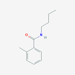 molecular formula C12H17NO B13983168 N-butyl-2-methylbenzamide CAS No. 5448-58-8