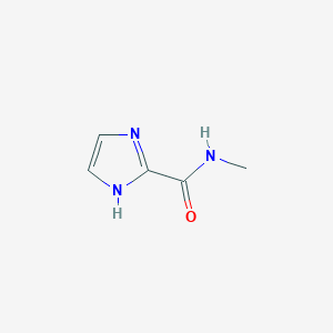 molecular formula C5H7N3O B13983235 N-Methyl-1H-imidazole-2-carboxamide CAS No. 79711-55-0