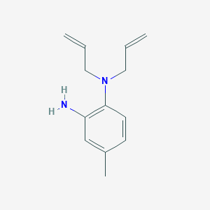 molecular formula C13H18N2 B1398337 N~1~,N~1~-二烯丙基-4-甲基-1,2-苯二胺 CAS No. 1220034-52-5