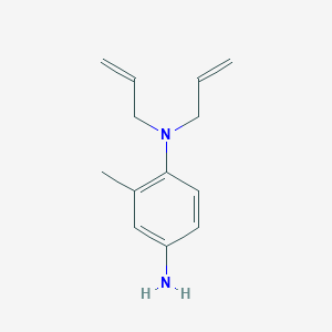molecular formula C13H18N2 B1398341 N-1,N-1-二烯基-2-甲基-1,4-苯二胺 CAS No. 138578-90-2