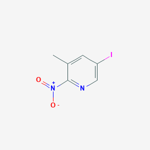 molecular formula C6H5IN2O2 B13983557 5-Iodo-3-methyl-2-nitropyridine 