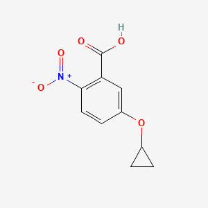 5-Cyclopropoxy-2-nitrobenzoic acid