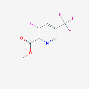 Ethyl 3-iodo-5-(trifluoromethyl)picolinate