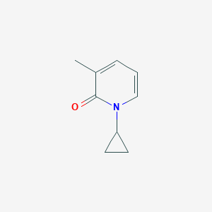 1-Cyclopropyl-3-methyl-2(1h)-pyridinone