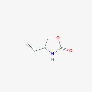 molecular formula C5H7NO2 B13983688 4-Vinyloxazolidin-2-one 