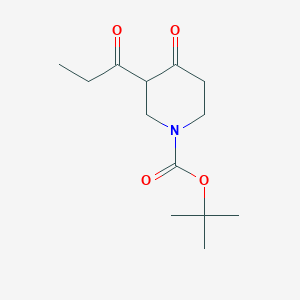 Tert-butyl 4-oxo-3-propanoylpiperidine-1-carboxylate