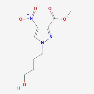 Methyl 1-(4-hydroxybutyl)-4-nitro-1H-pyrazole-3-carboxylate