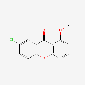 9H-Xanthen-9-one, 7-chloro-1-methoxy-