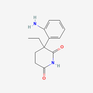 2-(o-Aminophenyl)-2-ethylglutarimide