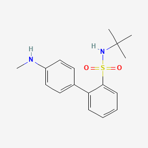 N-(1,1-Dimethylethyl)-4'-(methylamino)[1,1'-biphenyl]-2-sulfonamide