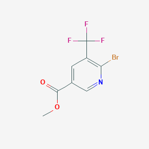 Methyl 6-bromo-5-(trifluoromethyl)nicotinate