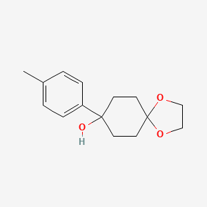 8-(p-Tolyl)-1,4-dioxaspiro[4.5]decan-8-ol