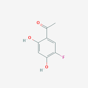 1-(5-Fluoro-2,4-dihydroxyphenyl)ethan-1-one