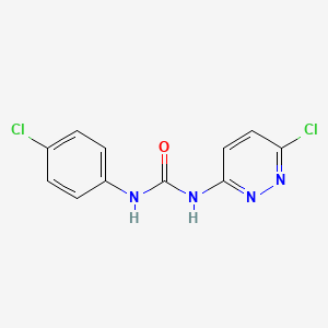 N-(4-Chlorophenyl)-N'-(6-chloropyridazin-3-yl)urea