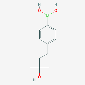 (4-(3-Hydroxy-3-methylbutyl)phenyl)boronic acid