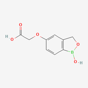 2-((1-Hydroxy-1,3-dihydrobenzo[c][1,2]oxaborol-5-yl)oxy)acetic acid