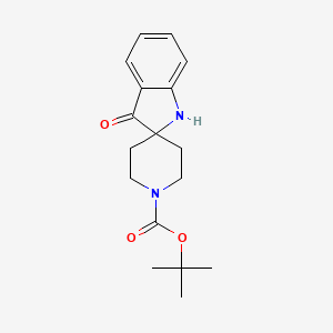 tert-Butyl 3-oxospiro[indoline-2,4'-piperidine]-1'-carboxylate