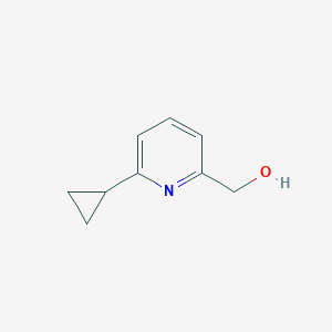 (6-Cyclopropylpyridin-2-yl)methanol