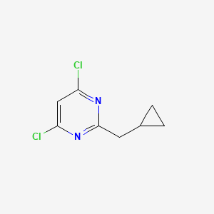 4,6-Dichloro-2-(cyclopropylmethyl)pyrimidine