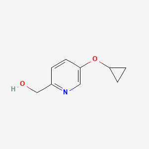 (5-Cyclopropoxypyridin-2-yl)methanol