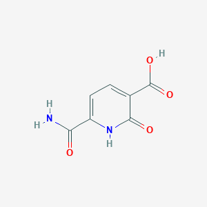 6-Carbamoyl-2-oxo-1,2-dihydropyridine-3-carboxylic acid