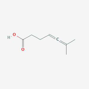 6-Methylhepta-4,5-dienoic acid