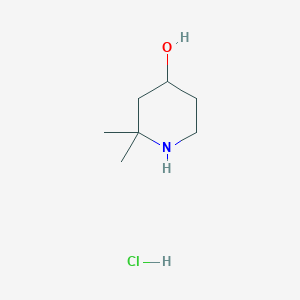 B1398428 2,2-Dimethylpiperidin-4-ol hydrochloride CAS No. 1420671-18-6