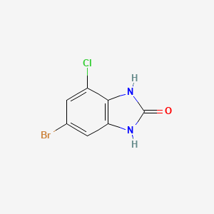 6-bromo-4-chloro-1H-benzo[d]imidazol-2(3H)-one