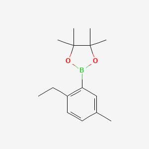 2-(2-ethyl-5-methylphenyl)-4,4,5,5-tetramethyl-1,3,2-Dioxaborolane