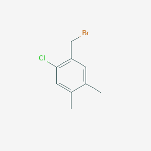 1-(Bromomethyl)-2-chloro-4,5-dimethylbenzene