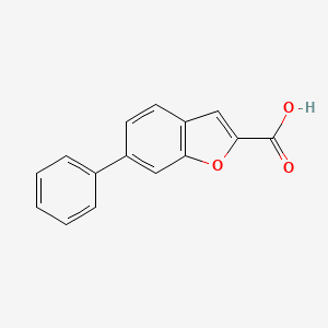 6-Phenyl-2-benzofurancarboxylic acid