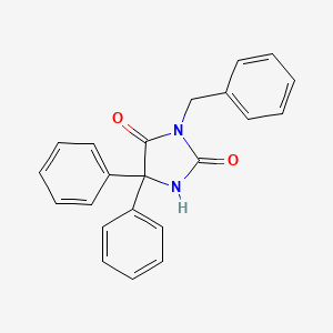 3-Benzyl-5,5-diphenylimidazolidine-2,4-dione