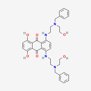 1,4-Bis[2-[benzyl(2-hydroxyethyl)amino]ethylamino]-5,8-dihydroxyanthracene-9,10-dione