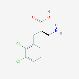 molecular formula C10H11Cl2NO2 B13984863 (R)-3-Amino-2-(2,3-dichlorobenzyl)propanoic acid 