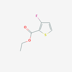 molecular formula C7H7FO2S B13984885 Ethyl 3-fluorothiophene-2-carboxylate 