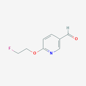 6-(2-Fluoroethoxy)nicotinaldehyde