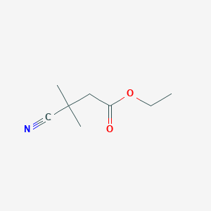 Ethyl 3-cyano-3-methylbutanoate