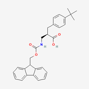 Fmoc-(r)-3-amino-2-(4-(tert-butyl)benzyl)propanoic acid