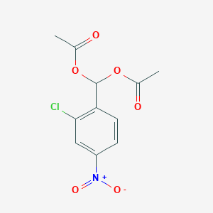 (2-Chloro-4-nitrophenyl)methanediyl diacetate